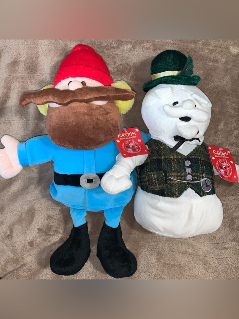 2011 Rudolph The Red Nosed Reindeer (Yukon Cornelius & Sam) Plush NWT